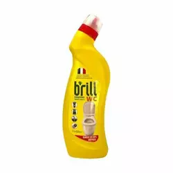 Універс. засіб проти вапн. нальоту "BRILL WC концентрат Лимонна свіжість" 500мл Універс. засіб проти вапн. нальоту "BRILL WC концентрат Лимонна свіжість" 500мл