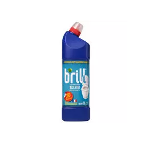 Універс. засіб проти вапн. нальоту"BRILL WC EXTRA Морська свіжість" на основі хлору 1л Універс. засіб проти вапн. нальоту"BRILL WC EXTRA Морська свіжість" на основі хлору 1л