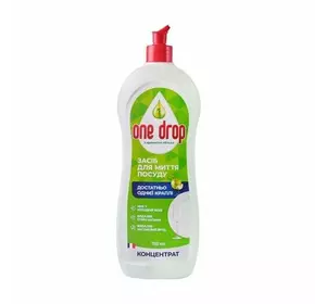 Засіб для миття посуди "ONE DROP" яблуко 750мл Засіб для миття посуди "ONE DROP" яблуко 750мл