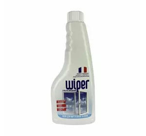 Засіб для миття скла "WIPER Ультра прозорий" запаска 500мл Засіб для миття скла "WIPER Ультра прозорий" запаска 500мл